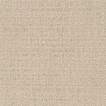 Close-up of cream textured fabric upholstery showing woven detail