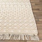 Product Image 1 for Farmhouse Tassels Textured Rug from Surya