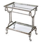 Product Image 1 for Uttermost Acasia Silver Tea Cart from Uttermost
