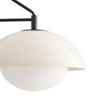 Product Image 5 for Glaze Linear Ivory Stained Ceramic Pendant from Arteriors