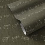 Product Image 1 for Burros Olive Night I Wallpaper by Paul Meyer from Four Hands