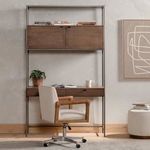 Product Image 31 for Trey Auburn Poplar Modular Wall Desk from Four Hands