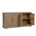 Product Image 7 for Merrick 4-Door Reclaimed Pine Wood Buffet Sideboard from Classic Home Furnishings