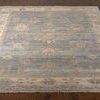 Product Image 6 for KhoGlobal Hand-Knotted Geometric Tan Sage / Dusty Blue Rug - 2' x 3' from Surya