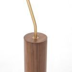 Product Image 25 for Astrid Dark Brown Leather Floor Lamp from Four Hands