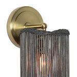 Product Image 3 for Nimes Black Wood-Shade Brass Wall Sconce from Regina Andrew Design