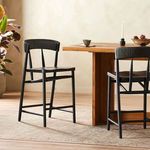 Product Image 2 for Buxton Black Oak Counter Stool from Four Hands