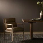 Product Image 16 for Kiano Brown Leather Dining Armchair from Four Hands