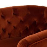 Hanover Round Swivel Accent Chair - Sapphire Rust image 9