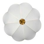 Product Image 7 for Aire Small Off-White Linen Chandelier from Jamie Young