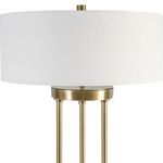 Product Image 2 for Pantheon Brass Rod Table Lamp from Uttermost