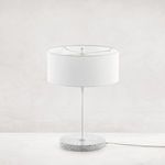 Product Image 1 for Noma Table Lamp Polished White Terrazzo from Four Hands