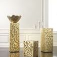 Product Image 2 for Crumpled Pedestal, Gold from Phillips Collection