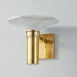 Product Image 4 for Brann 1-Light Wall Sconce - Aged Brass from Hudson Valley