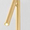 Close-up of Circleville Wall Sconce articulating spotlight shade showing LED light source