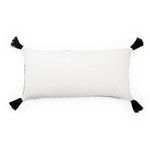 Product Image 2 for Satin Black/ White Graphic Throw Pillow 10X21 inch by Nikki Chu from Jaipur 
