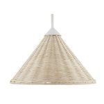 Product Image 3 for Basket White Swing-Arm Wall Sconce from Currey & Company