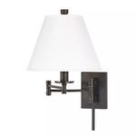 Product Image 1 for Claremont 1 Light Wall Sconce W/White Shade from Hudson Valley