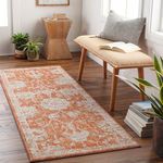 Product Image 3 for Avant Garde Woven Brick Red / Olive Rug - 2'7" x 7'3" from Surya