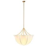 Product Image 10 for Aire Large Off-White Linen Chandelier from Jamie Young