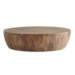 Product Image 1 for Jacob Large Washed Tobacco Wooden Cocktail Table from Arteriors