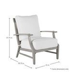 Product Image 8 for Croquet Aluminum Mahogany Lounge Chair from Summer Classics