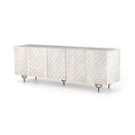 Product Image 16 for Rio Round Cut White Wash Media Console from Four Hands