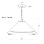 Product Image 5 for Southern Living Billie Concrete Pendant from Regina Andrew Design