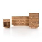 Product Image 4 for Mallory 5 Drawer Dresser Light Oak from Four Hands