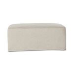 Product Image 3 for Delray Slipcover Ottoman Evere Oatmeal from Four Hands