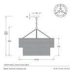 Product Image 11 for Hecche Chandelier from Arteriors