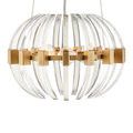 Product Image 7 for Coquette Small Brass Chandelier from Currey & Company
