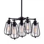 Product Image 1 for Porirua Ceiling Lamp Distressed Black from Zuo