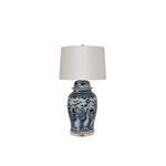 Product Image 1 for Blue & White Eight Immortals Temple Jar Table Lamp from Legend of Asia