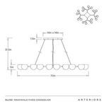 Product Image 11 for Mahowald Fixed Chandelier from Arteriors