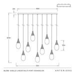 Product Image 8 for Giselle Multi-Port Chandelier from Arteriors