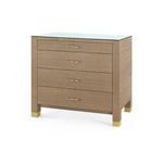 Product Image 1 for Camden Large 4-Drawer with Glass Top from Villa & House