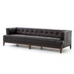 Product Image 2 for Dylan Black Leather Sofa from Four Hands