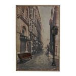 Product Image 1 for Paris Street Paris Street Scene Printed On Metal With Metal 3d Accents from Elk Home