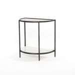 Grace End Table Grey Smoked Glass image 1