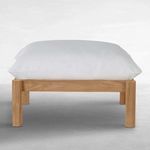 Product Image 3 for Monterey Teak Ottoman from Summer Classics