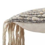 Product Image 6 for Artos Textured Gray/ Cream Lumbar Pillow from Jaipur 