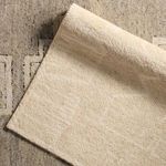 Product Image 6 for Achelous Hand Knotted Medallion Ivory/Gray Rug from Jaipur 