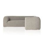 Product Image 2 for Ainsworth Modern Slipcover 2-Piece Sectional - Broadway Stone from Four Hands