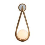 Product Image 1 for Ova Antique Gold Brass Iron Sconce from Arteriors