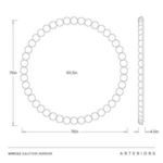 Product Image 8 for Sautoir Mirror from Arteriors