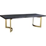Product Image 2 for Bent Dining Table Black from Moe's