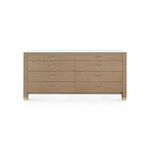 Product Image 2 for Camden Extra Large 8-Drawer with Glass Top from Villa & House