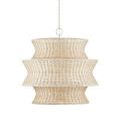 Product Image 6 for Phebe Medium Rattan Chandelier from Currey & Company