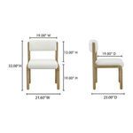 Product Image 9 for April Dining Chair, Set of 2 from Moe's